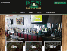 Tablet Screenshot of bigmuddys.com